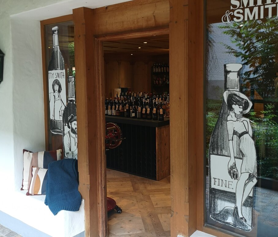 Eingang Shop Gstaad