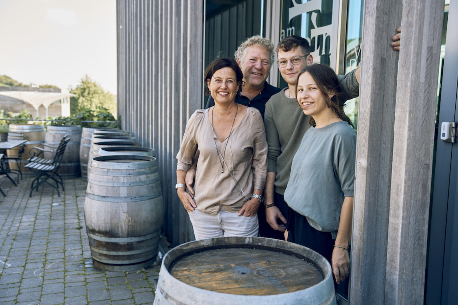 Familie Knoll von Weingut am Stein