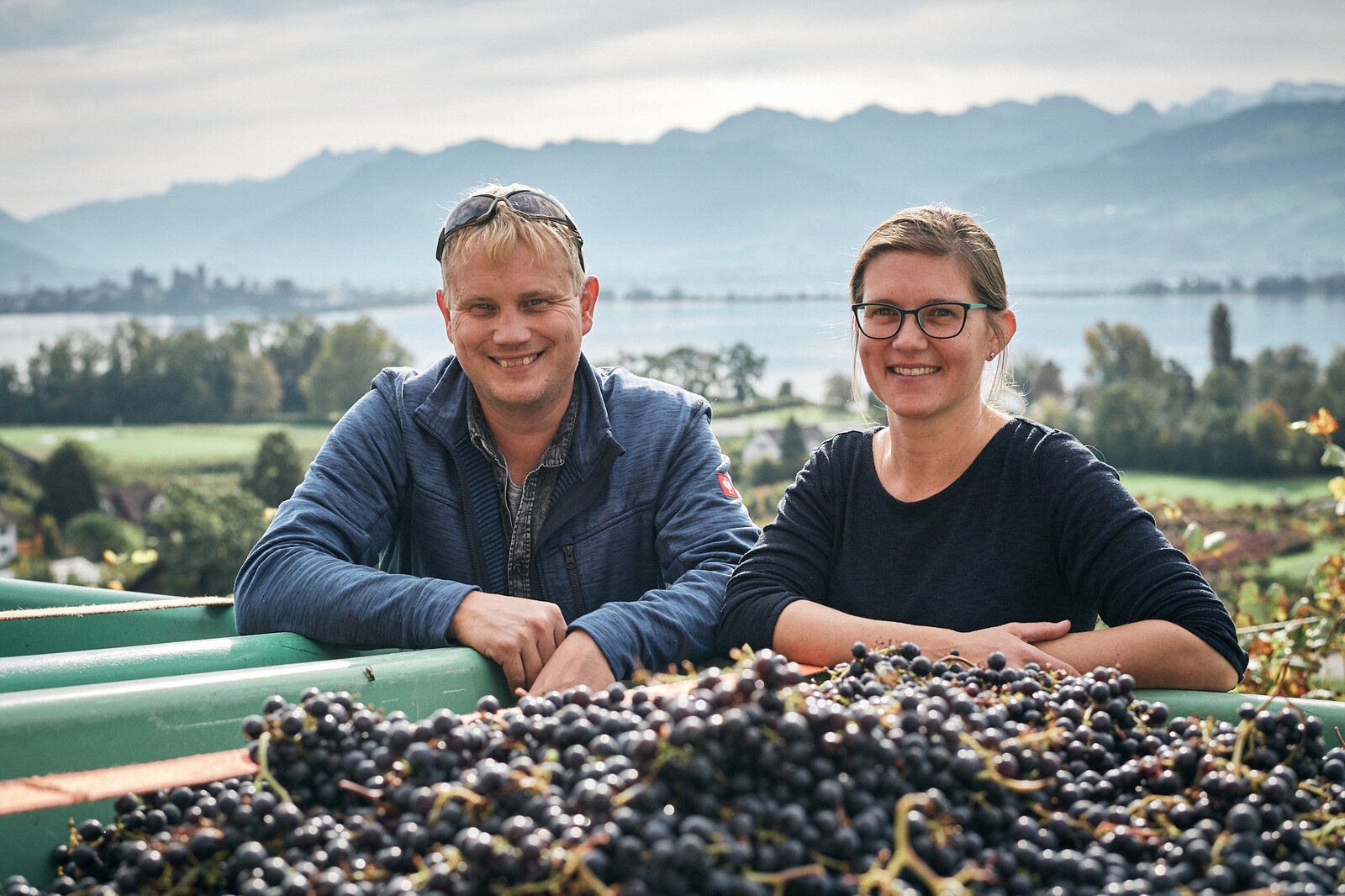 Alain Schwarzenbach und Marilen Muff