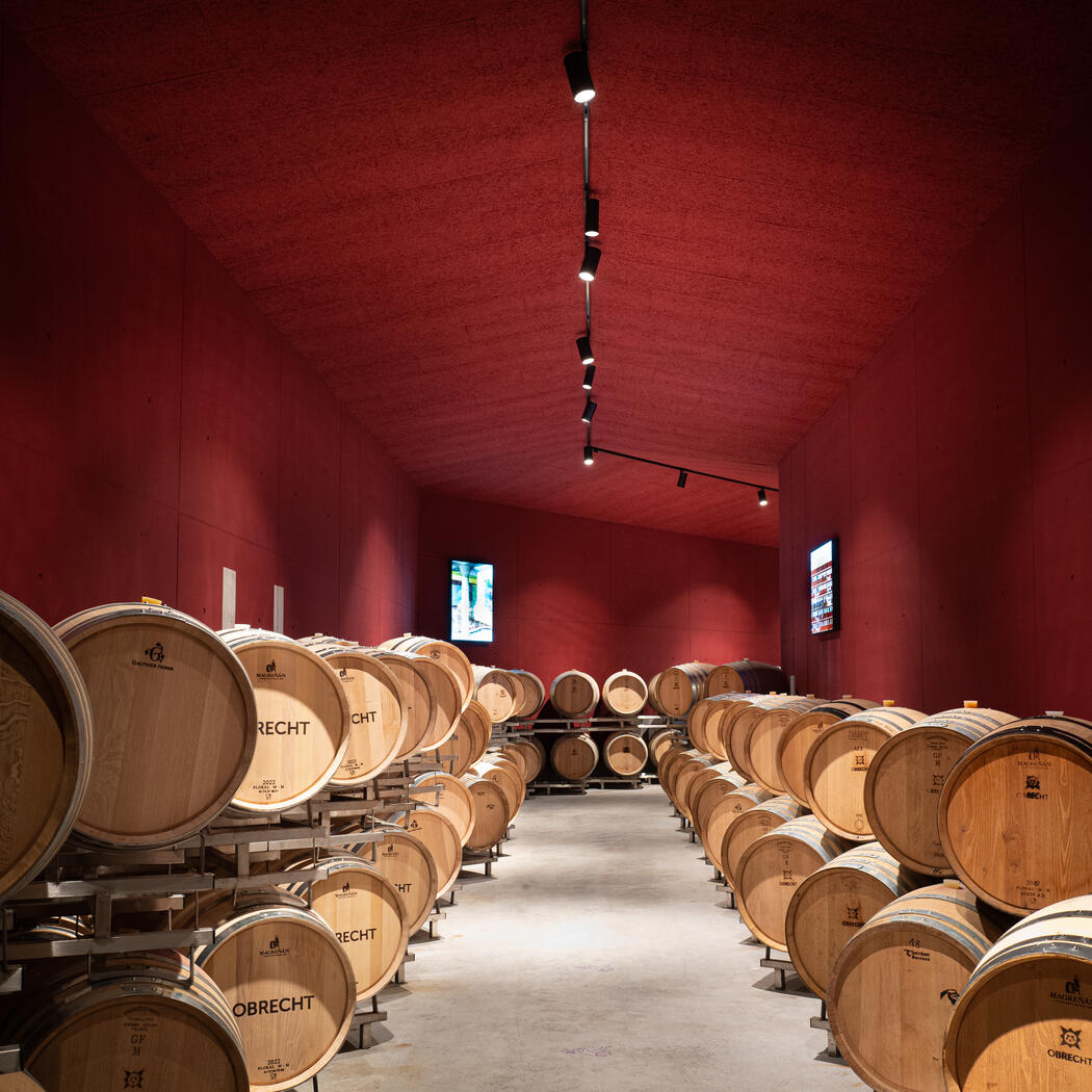 Weingut Obrecht Weinkeller