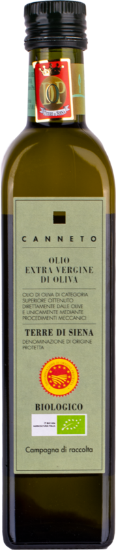 Olio di Oliva Montepulciano 2022 Terra di Siena DOP Bio