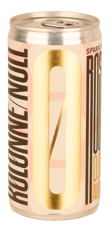 Rosé Prickelnd Dose Alkoholfreier Schaumwein