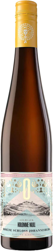 "Gelblack" Schloss Johannisberg x Kolonne Null Riesling Alkoholfreier Wein