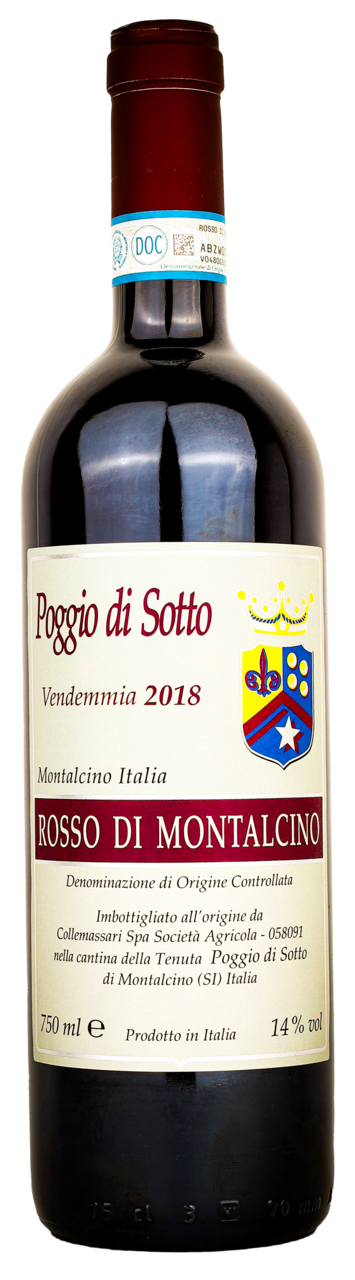 Poggio di Sotto Rosso di Montalcino DOC 2018 von Poggio di Sotto